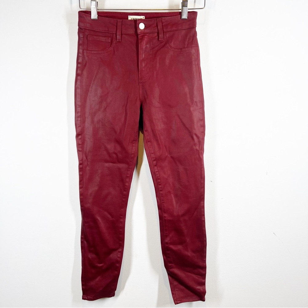 L’Agence Red Coated Jeans